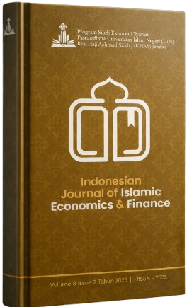 					View Vol. 8 No. 2 (2025): Indonesian Journal of Islamic Economics and Finance
				